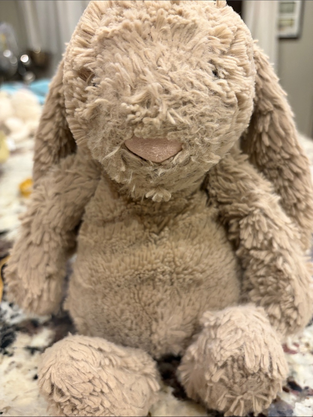 Jellycat tan Bashful medium Bunny Plush